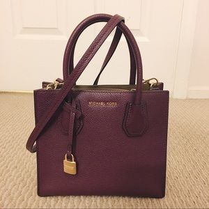 Michael Kors Mercer Crossbody - Burgundy
